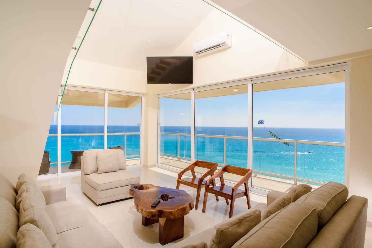 Cancun Beachfront Penthouse